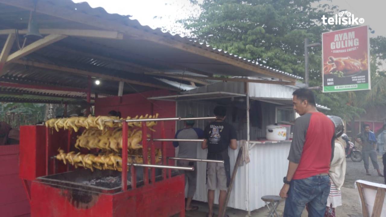 Kuliner Ayam Guling Simpang Empat di Kota Kendari, Patut Dicoba