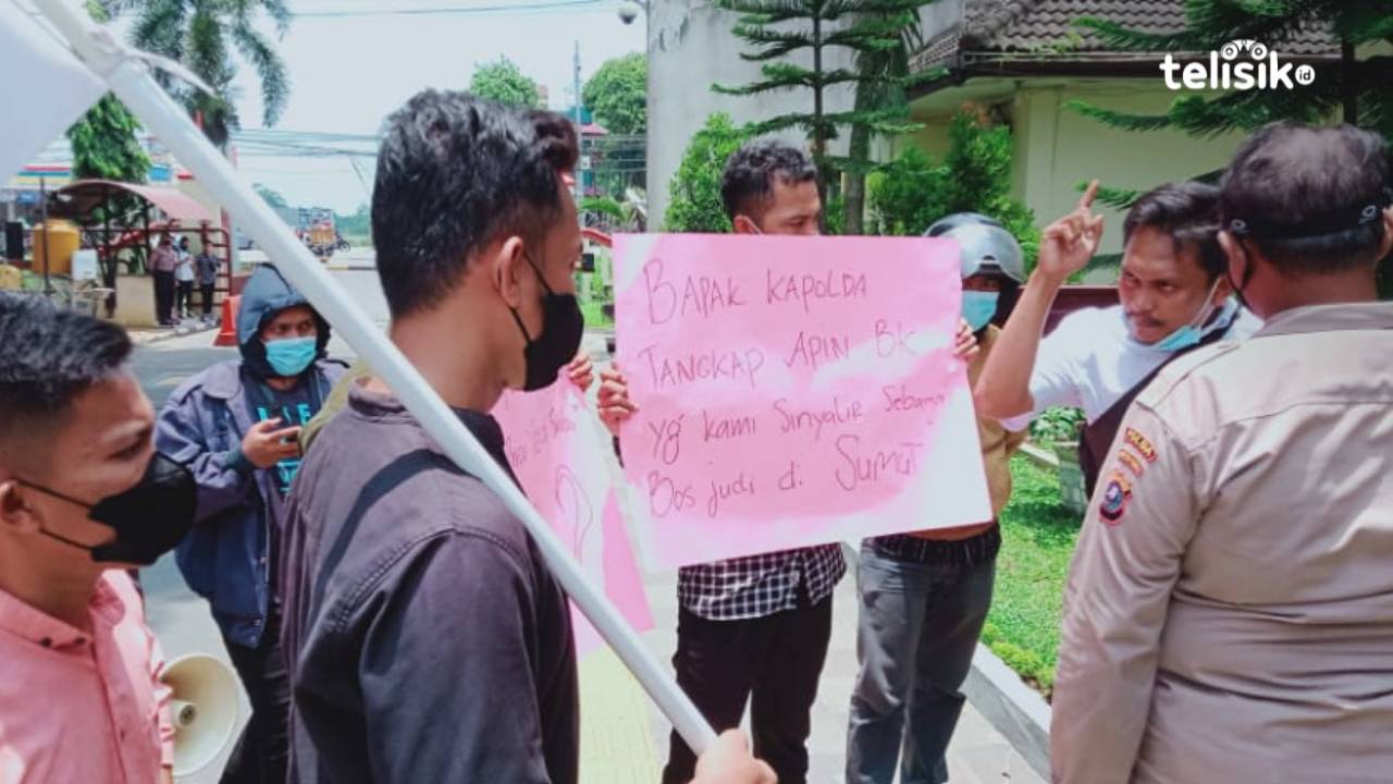 Mahasiswa Desak Tangkap Bos Judi, Begini Respon Polisi