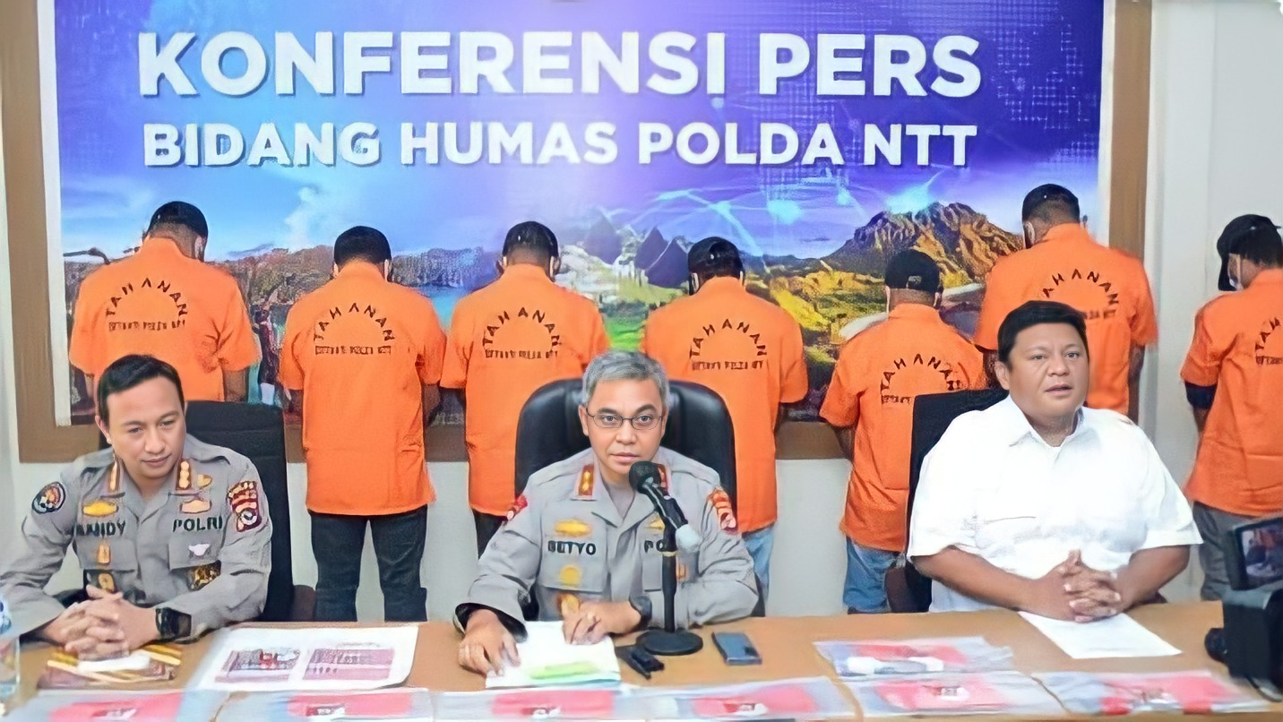 Polda NTT Ungkap Kasus Judi Online Rp 12 Miliar
