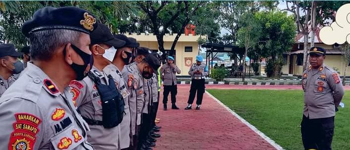 Polres Muna All Out Amankan Peserta Sail To Indonesia