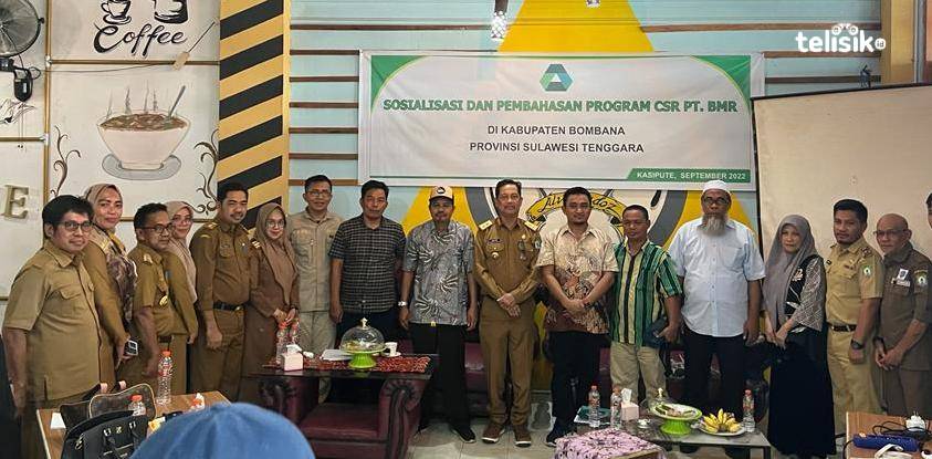 Sebelum Beroperasi, PT BMR Tampung Keluhan Pemda Bombana untuk Program CSR