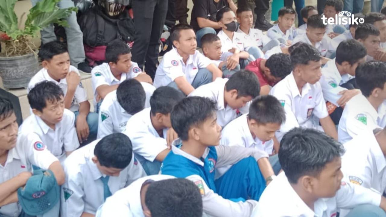 Terlibat Tawuran, Puluhan Siswa SMA di Kendari Diamankan Polisi