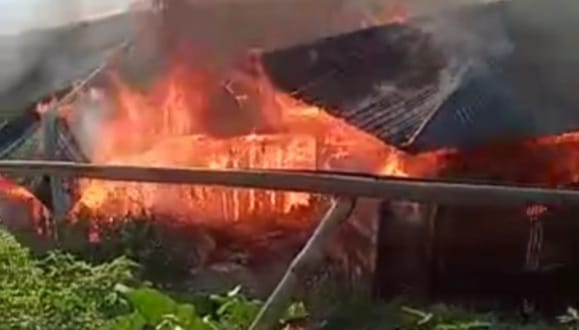 Tiga Rumah dan Satu Kios Sembako Ludes Dilalap Api