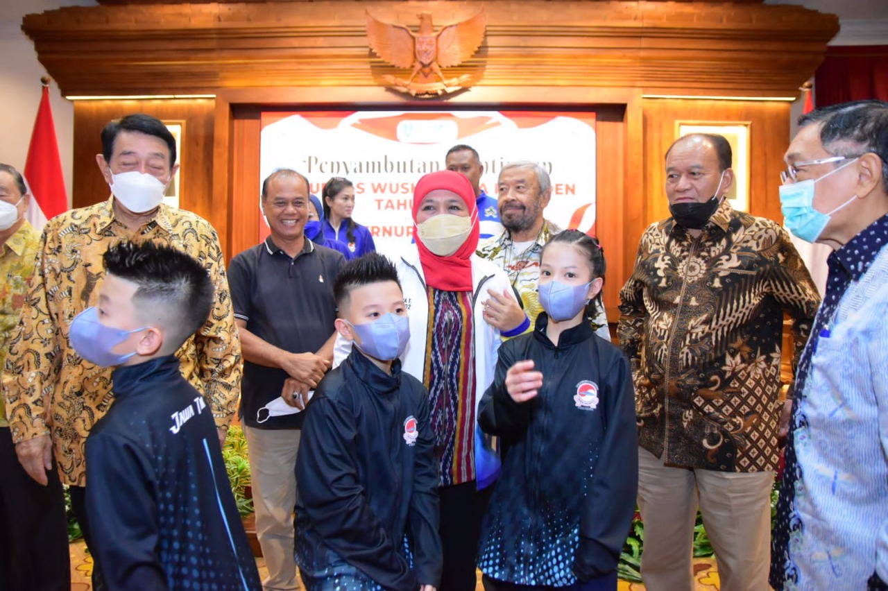 Tuan Rumah Kejurnas Wushu Piala Presiden 2022, Jawa Timur Target Juara Bertahan