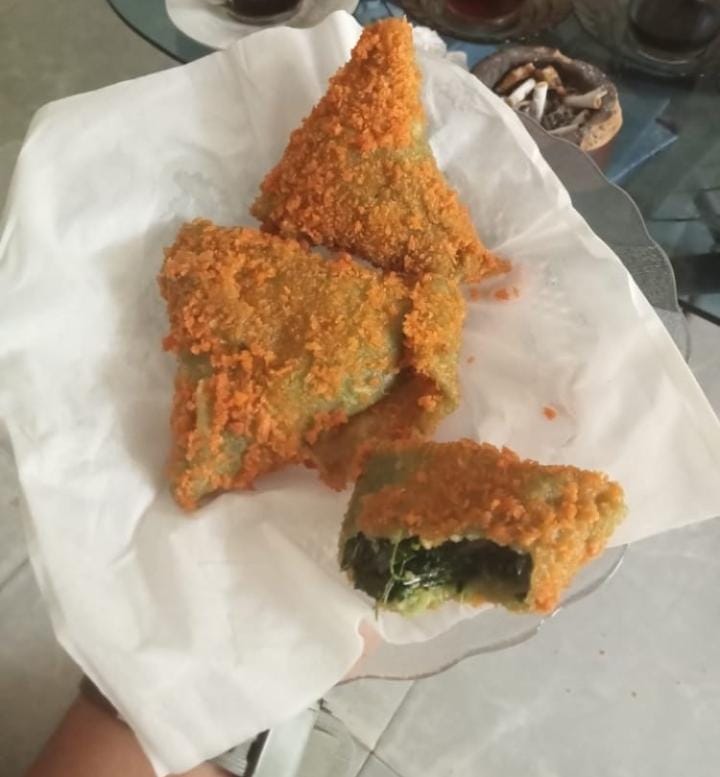 Turut Andil Cegah Stunting, Pelajar SMAN 1 Tiworo Tengah Buat Martabak Daun Kelor