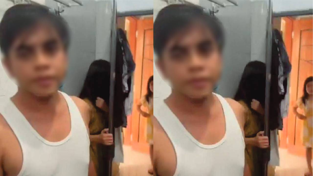 Viral, Istri Ciduk Suami Asyik Berduaan Diduga Mahasiswi Kesehatan Kendari