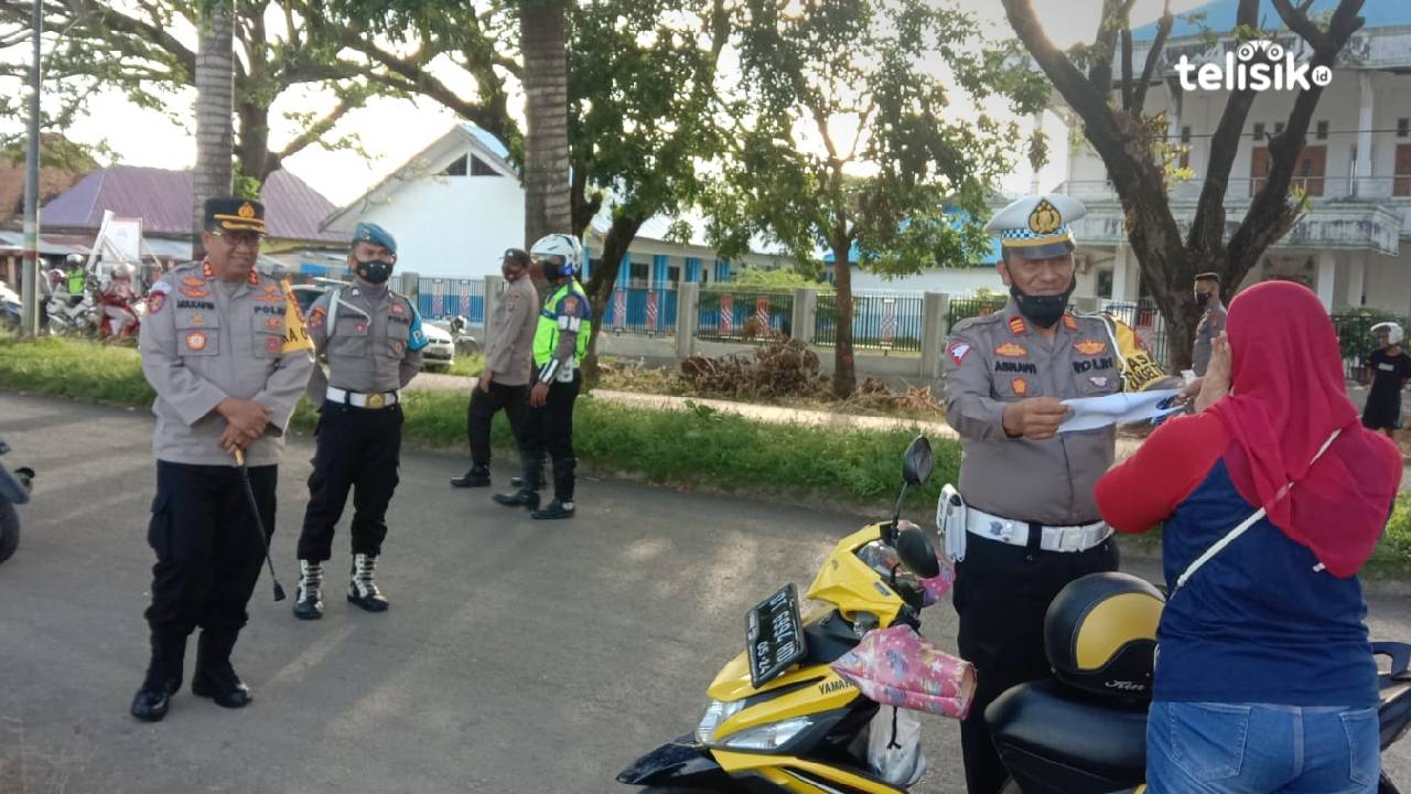 150 Kendaraan Terjaring Operasi Zebra Anoa, Satuan Laka Lantas