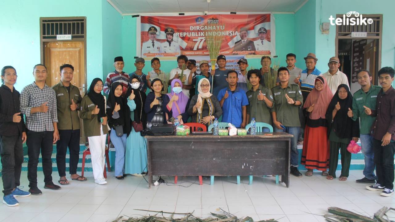 LPPM Fakultas Kehutanan dan Ilmu Lingkungan UHO Genjot Potensi Desa Tobimeita Sebagai Penghasil Aren Terbesar