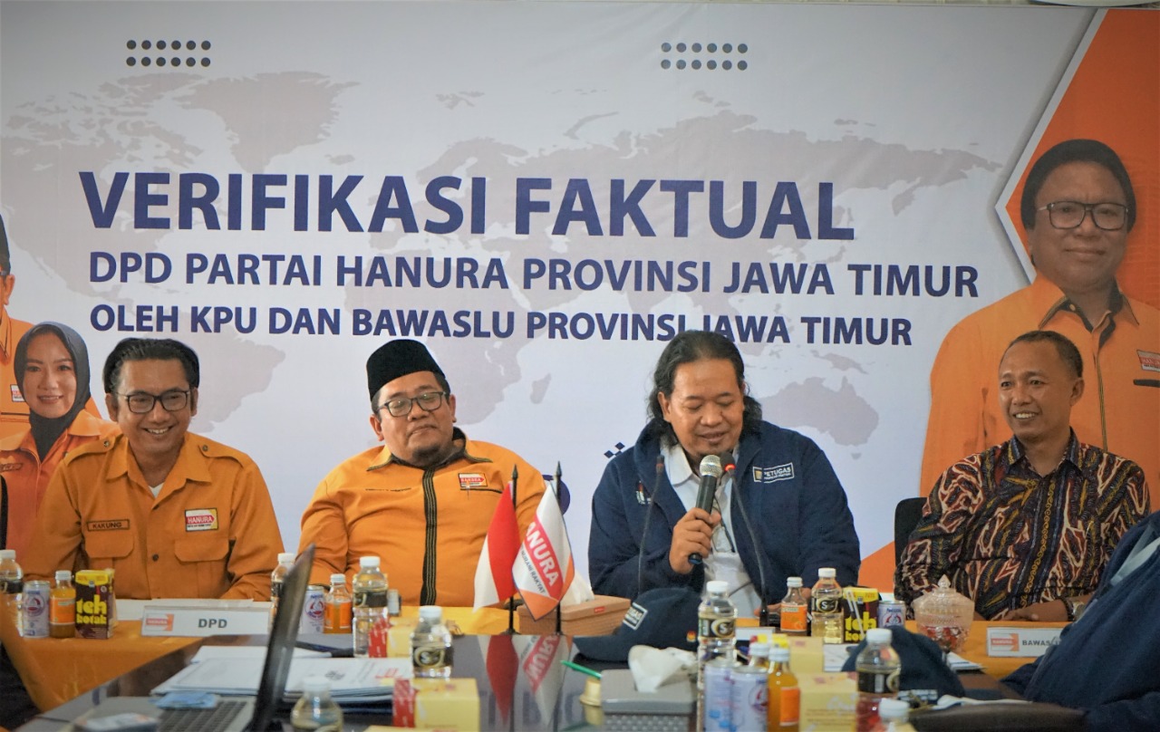 Bentuk Tim Tingkat Provinsi, KPU Jawa Timur Tuntaskan Verifikasi Faktual Parpol