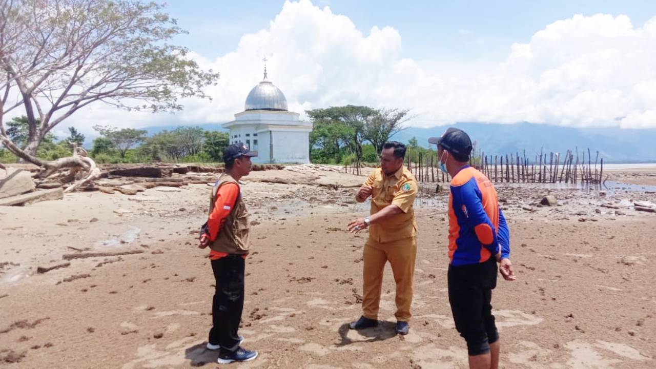 Biaya Pembenahan Abrasi Pantai Pakue Kolaka Utara Capai Rp 3,5 Miliar