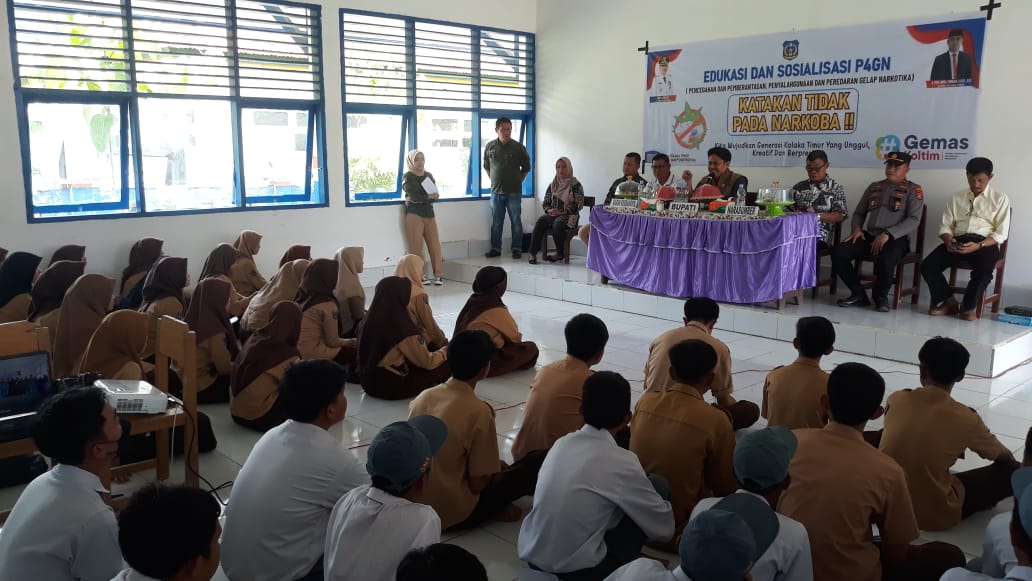 Cegah Narkoba Secara Dini, Pemda Kolaka Timur Sosialisasi P4GN