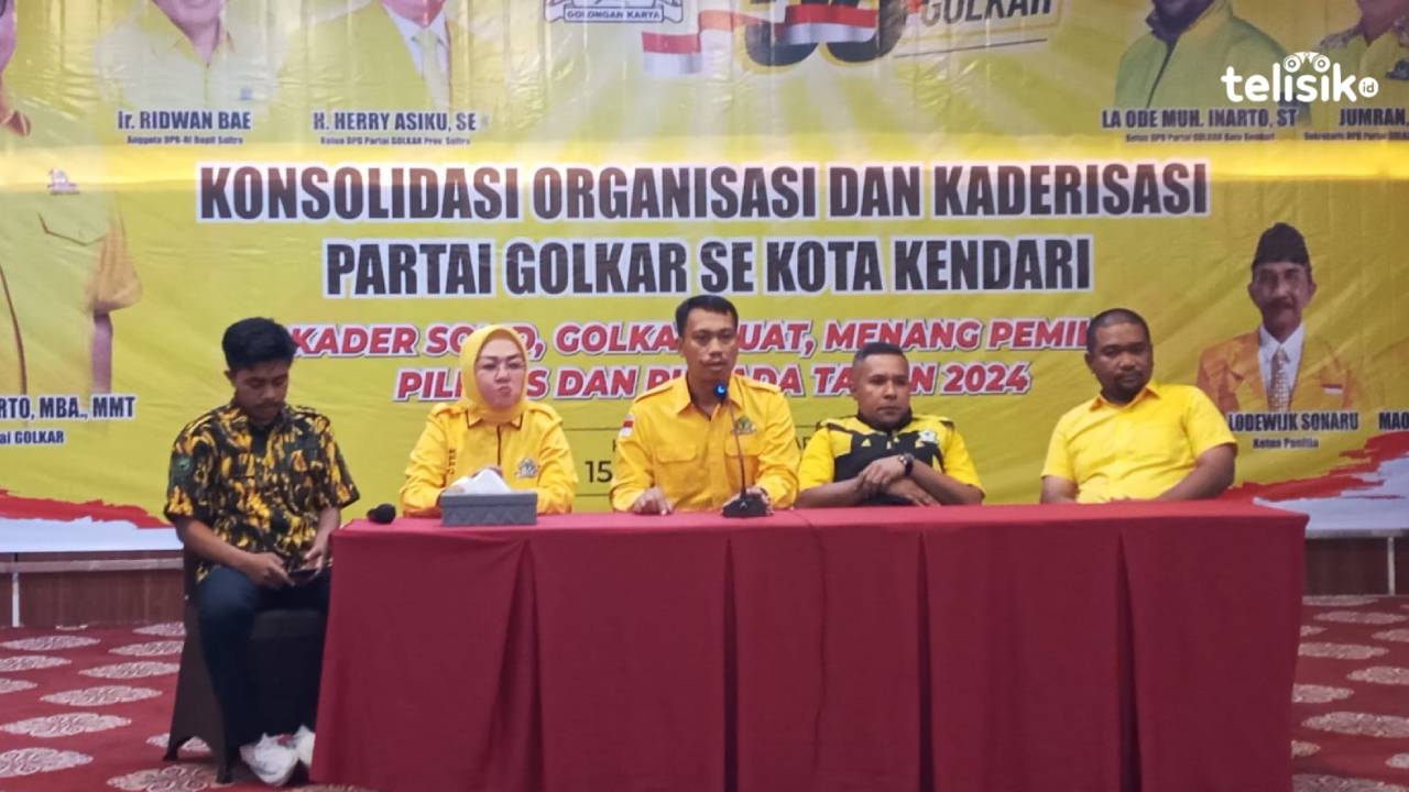 Golkar Kota Kendari Galang Kekuatan Kader Hadapi Pemilu, Pilpres dan Pilkada 2024