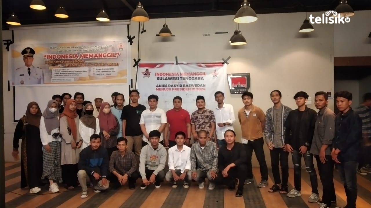 Jaringan Relawan Nasional Haluoleo Deklarasi Dukung Anies Capres 2024