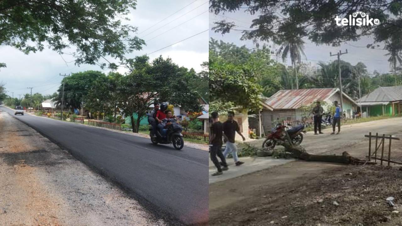 Pernah Blokade Jalan, Kini Jalur Provinsi Desa Watumerembe Konawe Selatan Teraspal