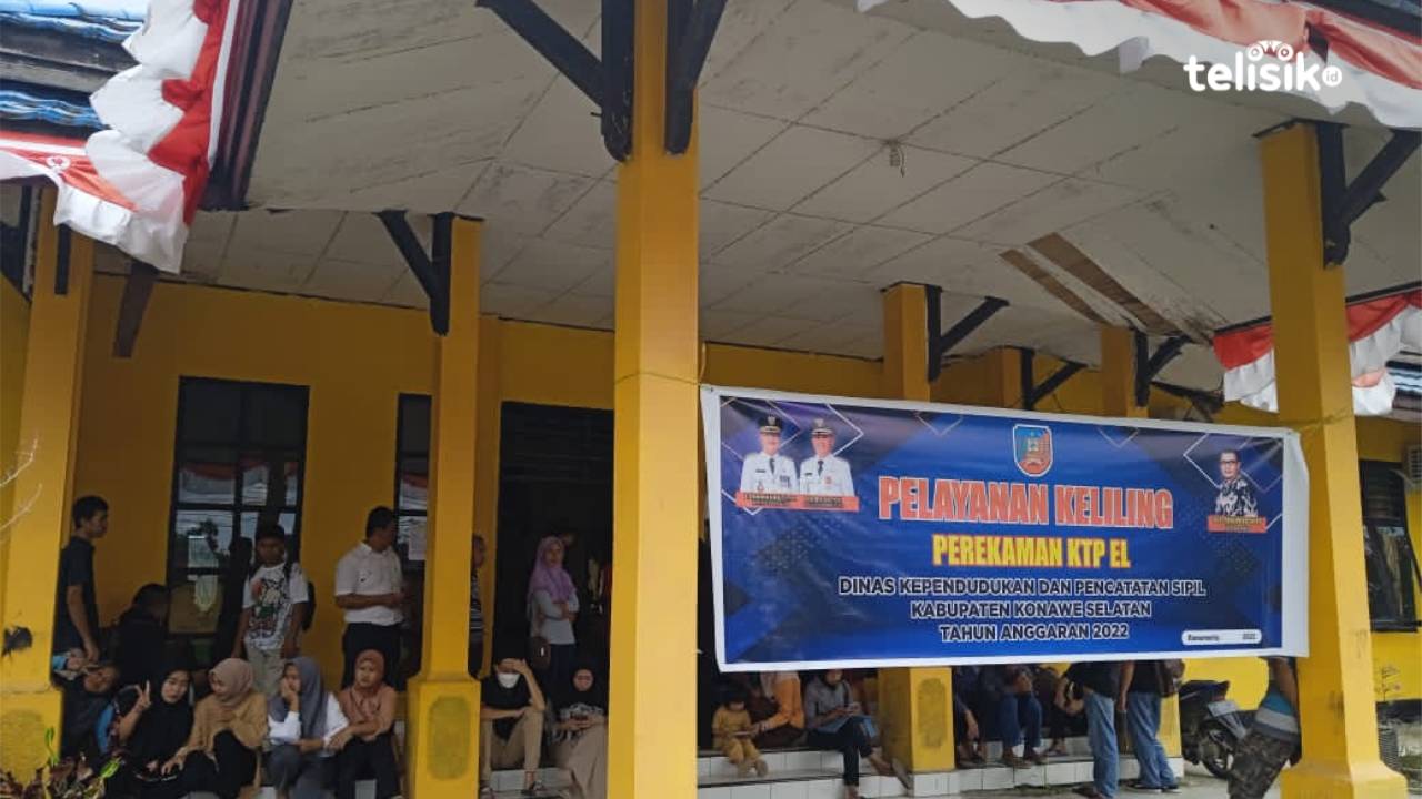 Tak Perlu ke Kota, Disdukcapil Konawe Selatan Kini Keliling Kecamatan Rekam KTP