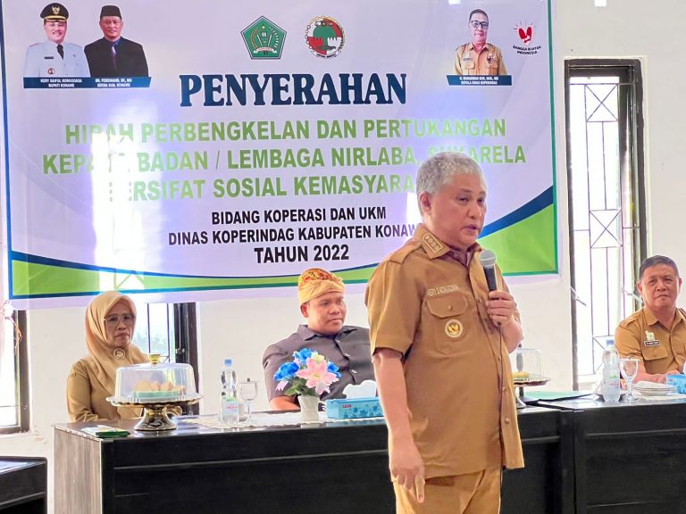 UMKM Dapat Bantuan Modal Usaha, Alat Perbengkelan dan Pertukangan dari Pemda Konawe