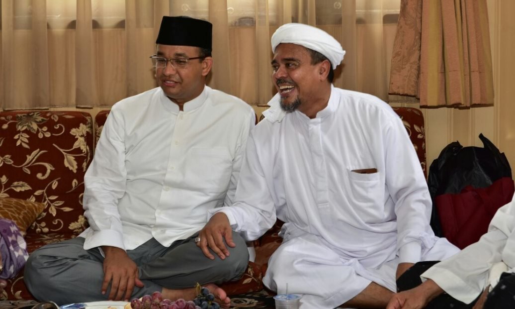 Usai Deklarasi Capres 2024, Habib Rezieq Gandeng Tangan Anies Baswedan