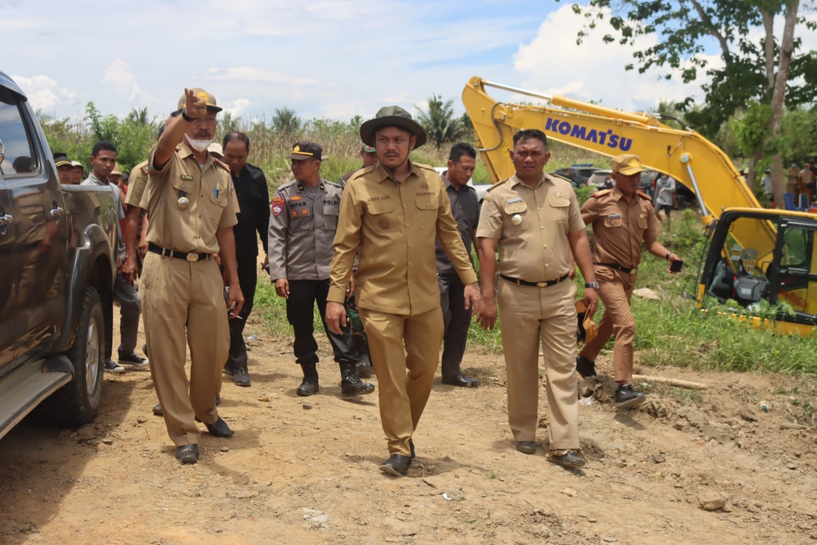 Usai Jebol, Bendungan Gunung Jaya Kolaka Timur Mulai Diperbaiki