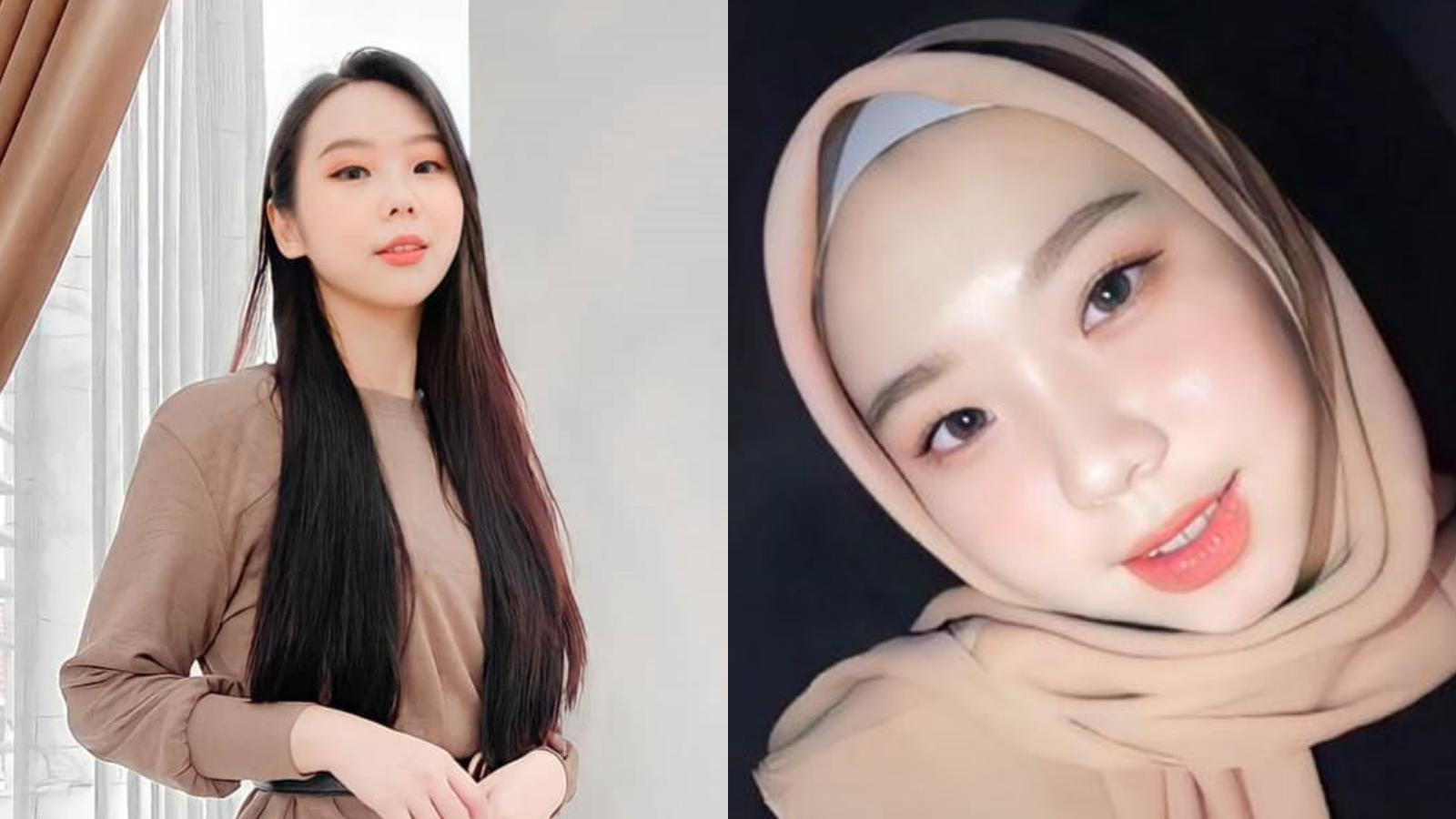 Wanita Cantik Ini Nyaman Pakai Jilbab Padahal Kristen, Fotonya Bikin Kaget