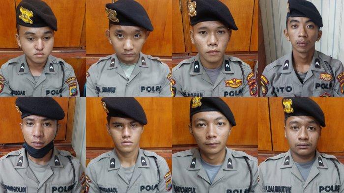 Diduga Aniaya Sekuriti dan Tenaga Medis, 8 Polisi Diamankan