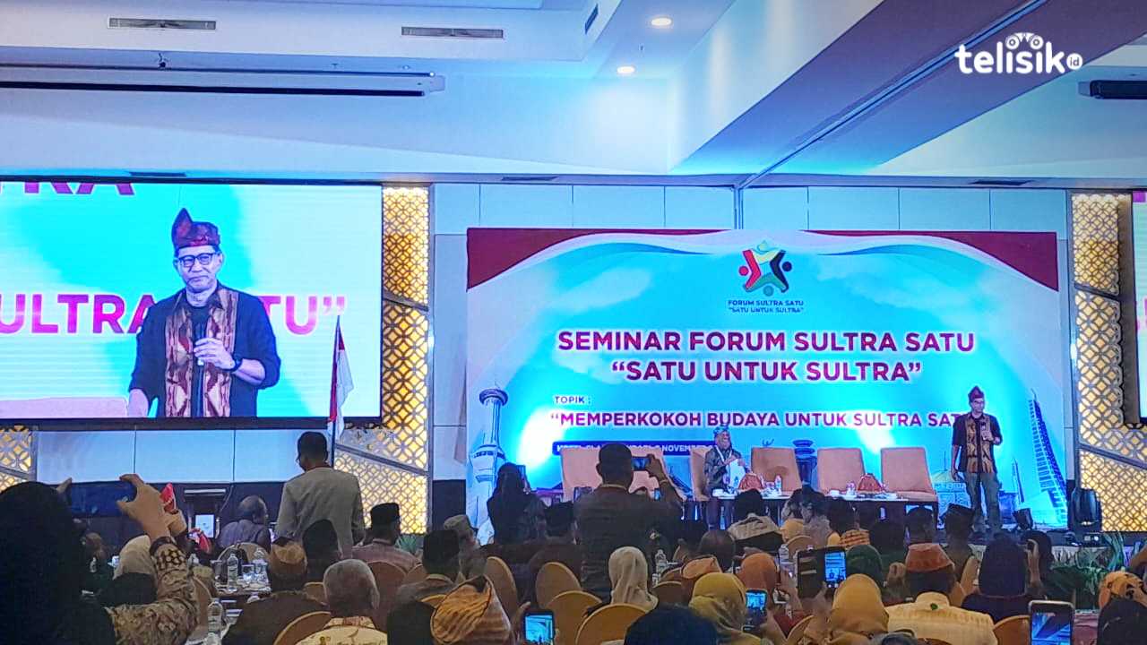 Hadir Sebagai Pembicara, Rocky Gerung Beri Pesan untuk Sulawesi Tenggara