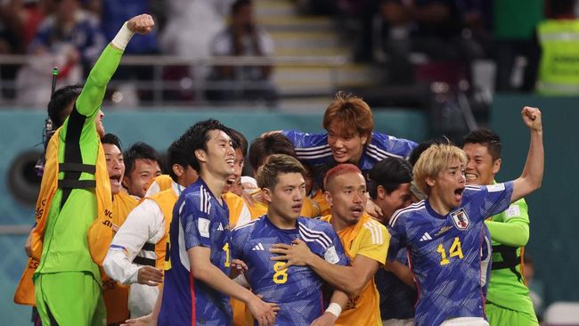 Hasil Piala Dunia 2022: Jepang Bungkam Jerman Lewat Dua Gol Pemain Bundesliga