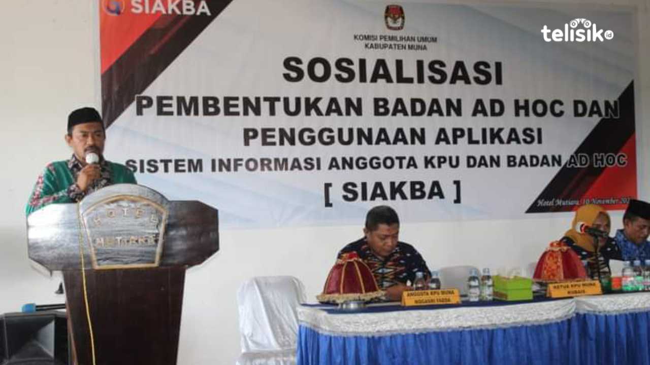 KPU Muna Butuh 560 Badan Ad Hoc, Pendaftaran Lewat Aplikasi SIAKBA