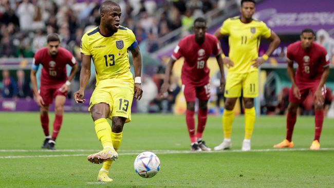 Laga Pembuka Piala Dunia 2022 Ekuador Habisi Tuan Rumah Qatar Lewat Gol Valencia