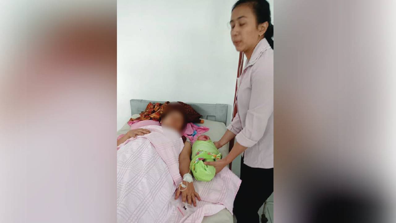 Tersangka Pencurian Handphone Melahirkan Bayi Perempuan, Polisi Bertindak Cepat