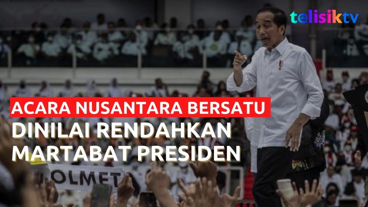 Video: Acara Akbar Nusantara Bersatu yang Digelar di GBK Dinilai Rendahkan Martabat Presiden