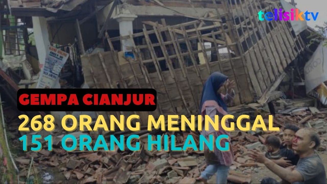 Video: Pasca Gempa Cianjur, Korban Meninggal Tembus 268 Orang dan 151 Orang Hilang