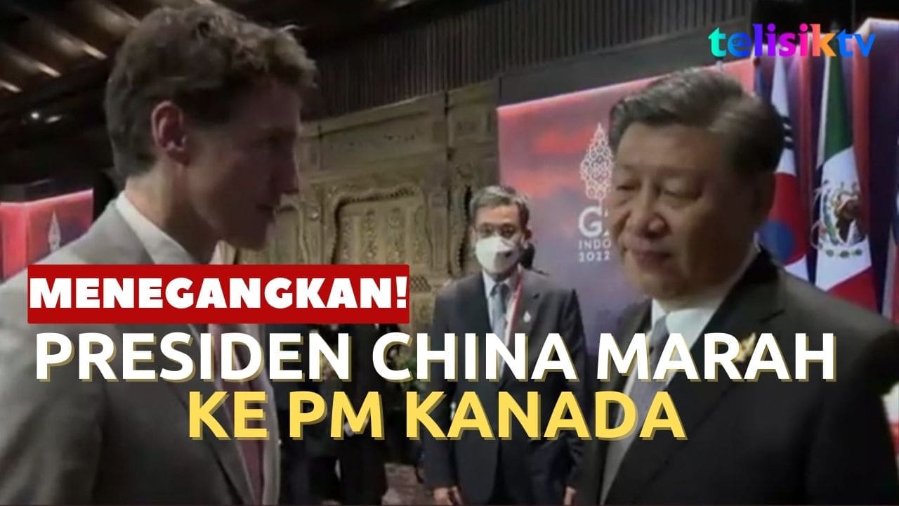 Video: Presiden China Marahi Perdana Menteri Kanada di KTT G20 Bali