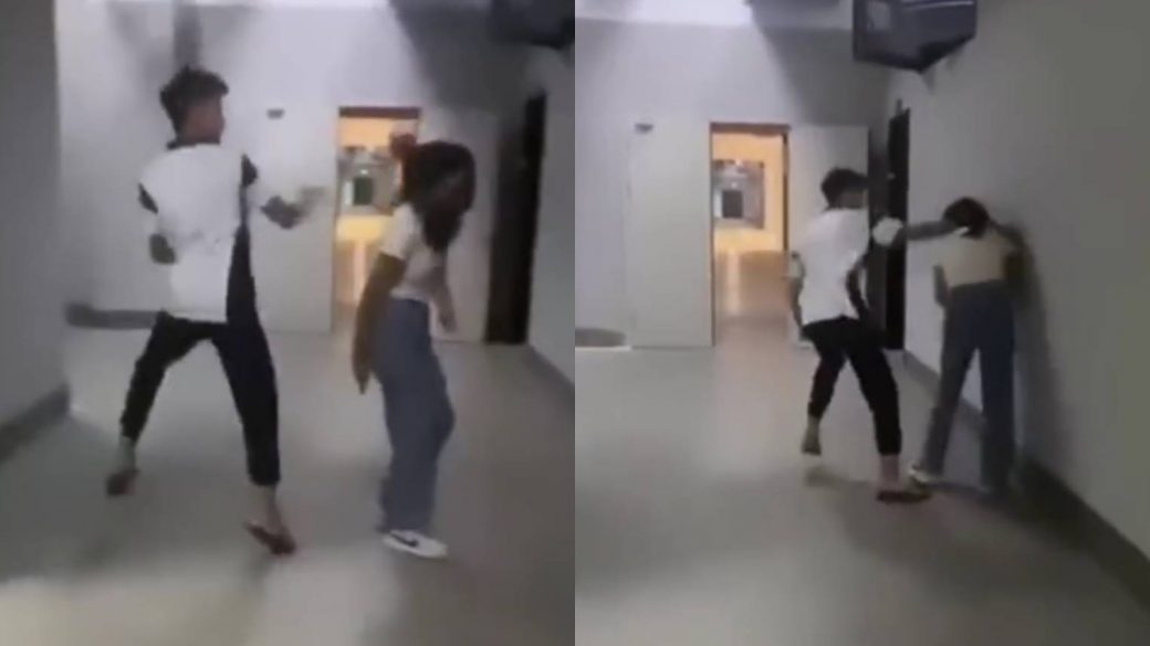 Viral: Pria Ini Pukul dan Tendang Wanita Berkali-kali, Korban Cuma Menangis Kesakitan