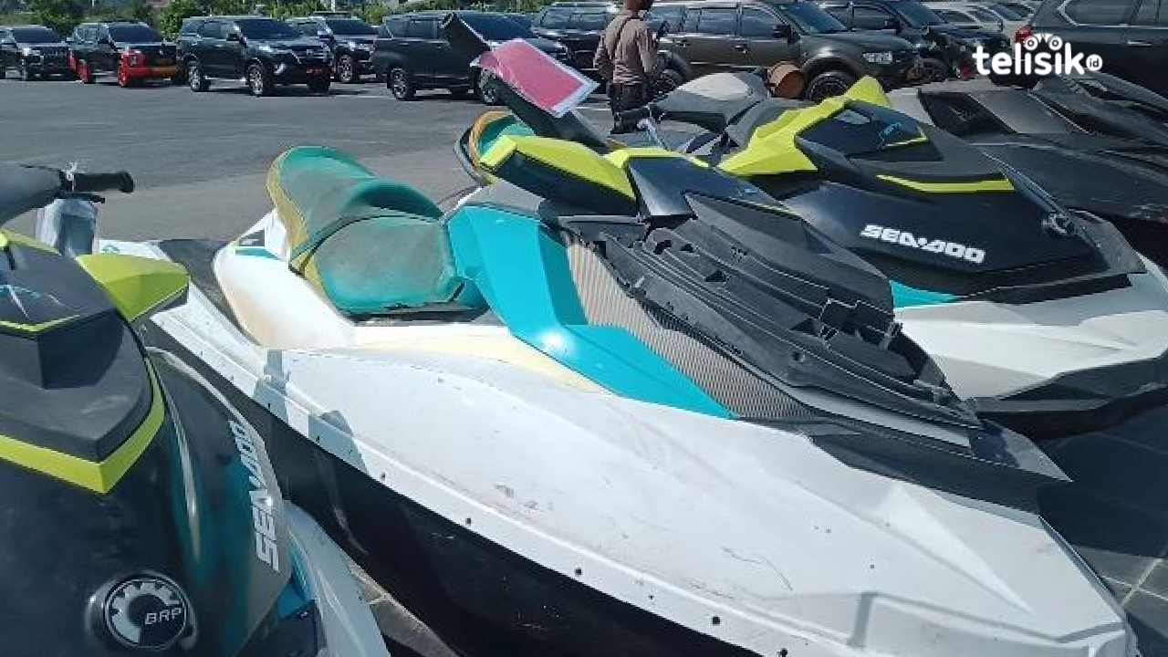 Aset Kapal dan Puluhan Jetski Bos Judi Apin BK Disita