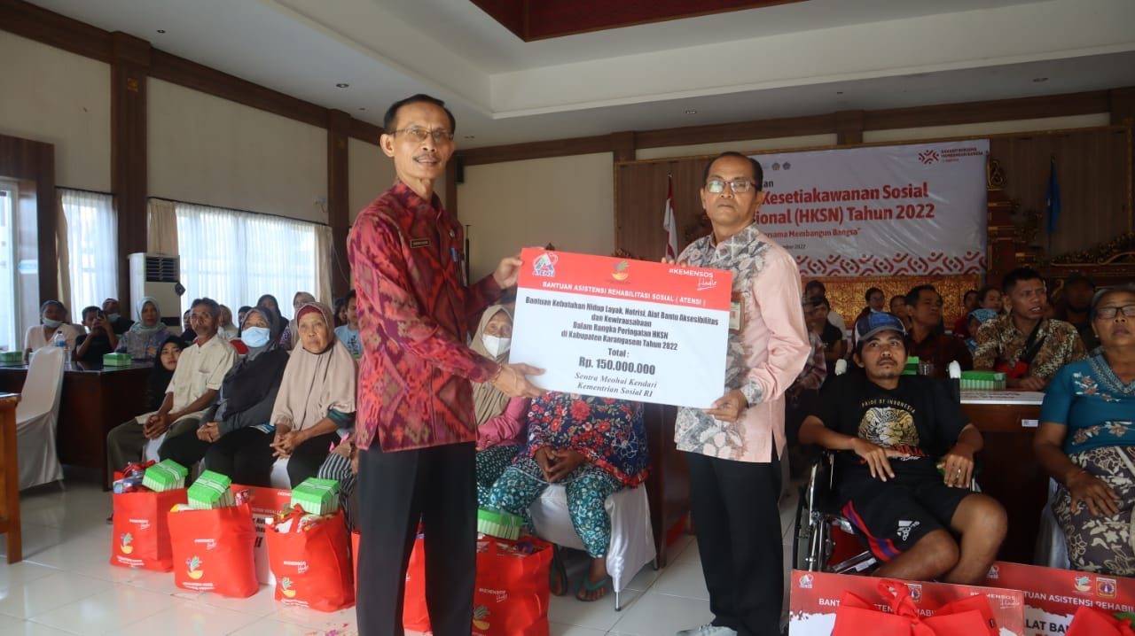 Bantuan Rp 150 Juta Disalurkan Peringati HKSN 2022