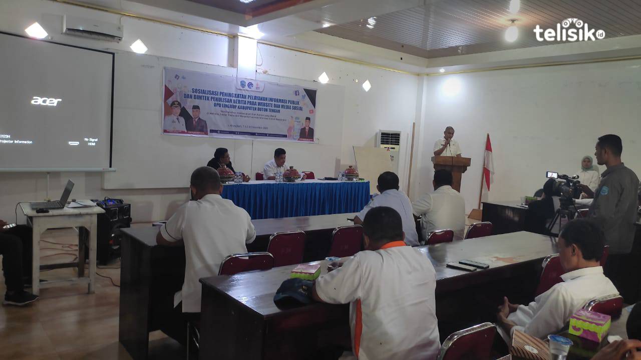 Diskominfo Buton Tengah Gelar Bimtek Pengelelolaan Website dan Penulisan Berita