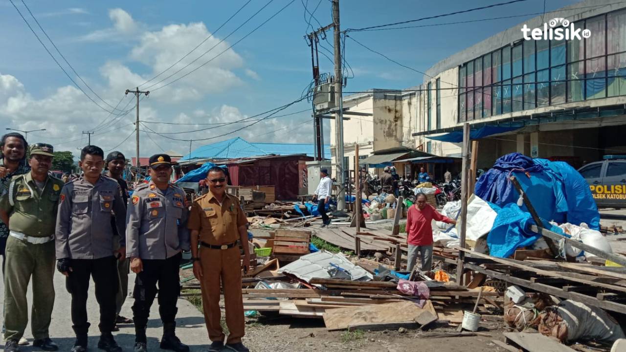 Kios Tidak Ditempati di Pasar Laino Muna akan Disegel