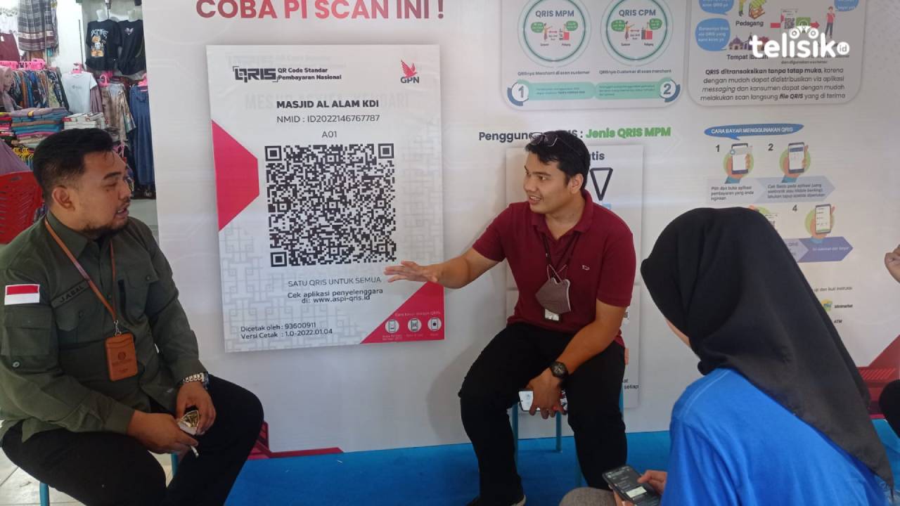 Konsumen Masih Transaksi Tunai, Pedagang Pasar Sentral Kendari Enggan Gunakan QRIS