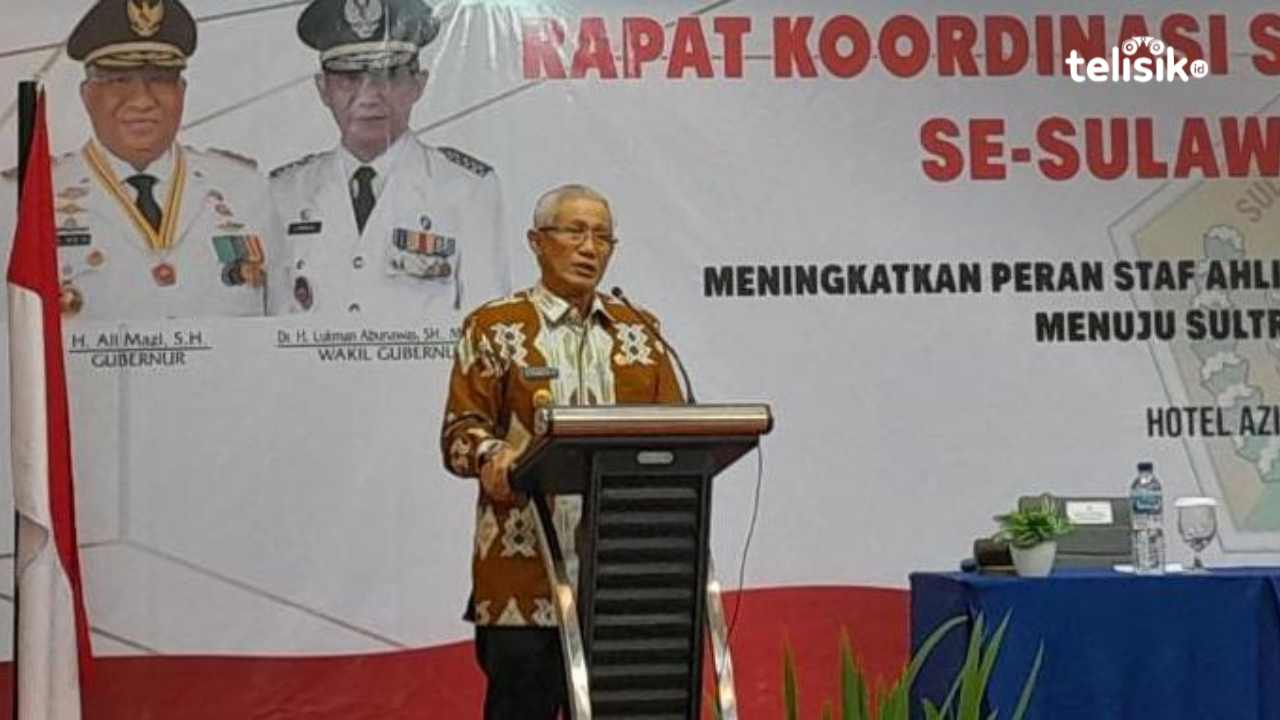 Meski Diguncang Gempa Wagub Sulawesi Tenggara Tetap Tenang Beri Sambutan di Hotel