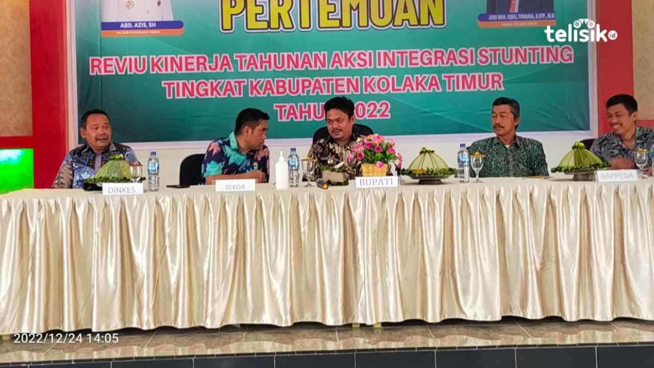 Pemkab Kolaka Timur Review Program Pencegahan dan Penurunan Stunting