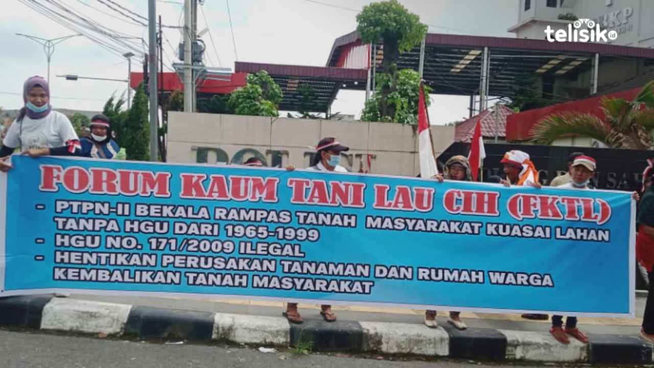 PTPN II Dituding Merampas Tanah Kelompok Tani di Sumatera Utara