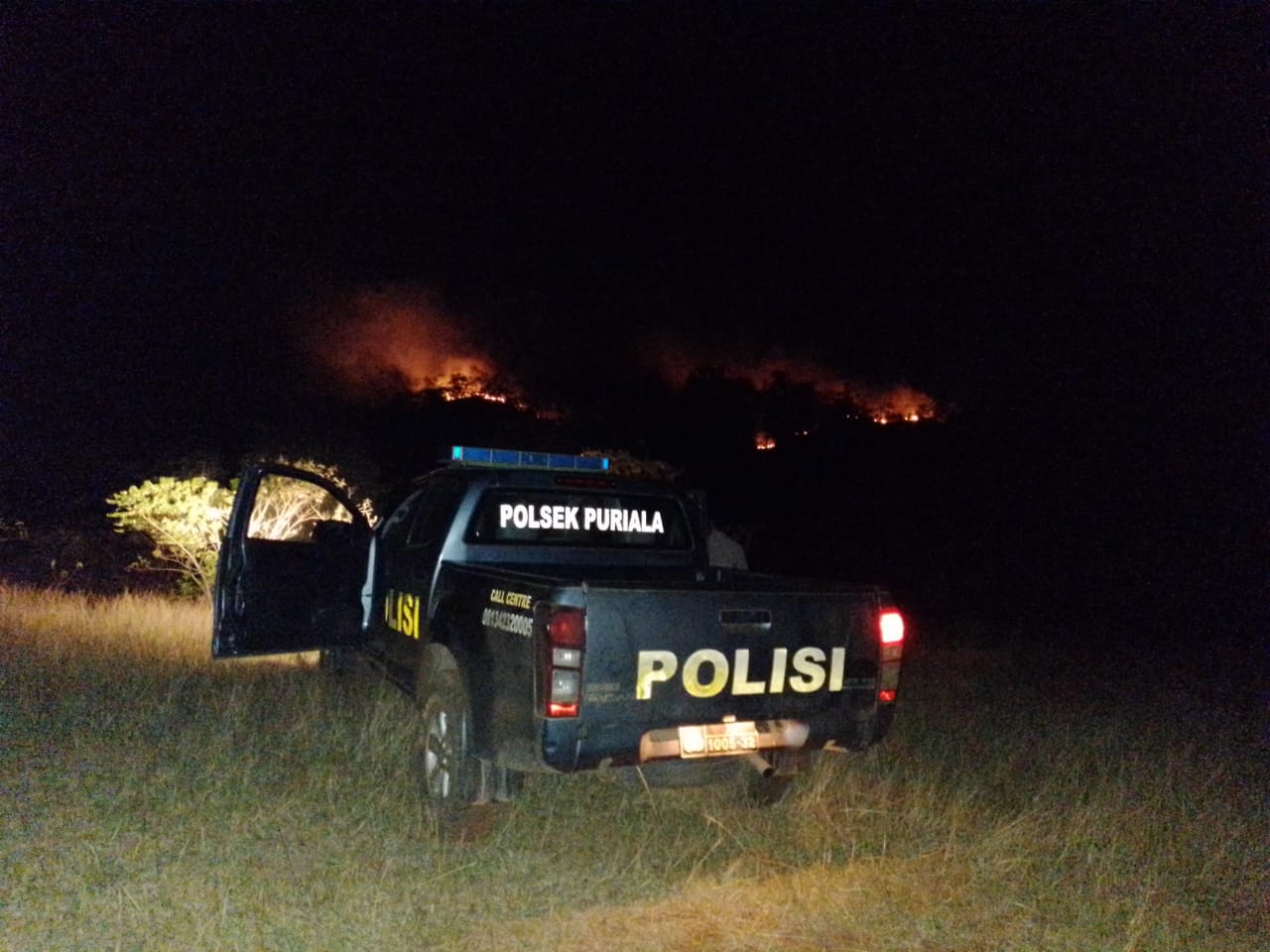 50 Hektare Lahan dan Hutan di Konawe Terbakar