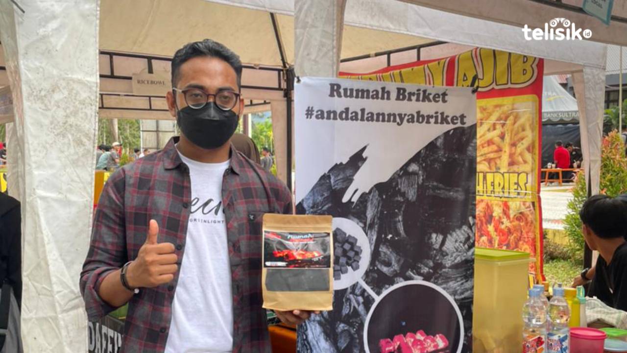 Mahasiswa UHO Kembangkan Briket Industri Rumahan dari Tempurung Kelapa