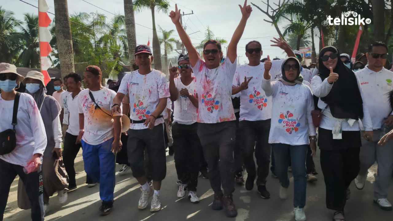 Color Run Satukan Perbedaan di Kolaka Timur