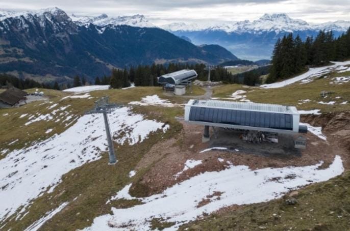 Iklim Semakin Menghangat, Salju di Swiss Mencair