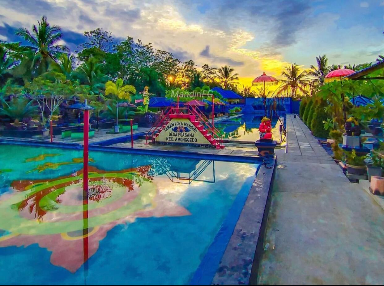 Indahnya Kolam Loka Mandiri Konawe yang Mirip Pulau Bali