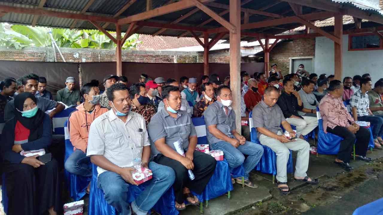 Kelompok Tani di Trenggalek Jawa Timur Dukung Prabowo di Pilpres 2024