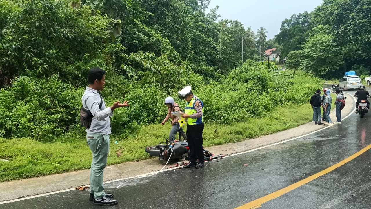 Lakalantas di Hutan Warangga Muna, Istri Meninggal Suami Dirujuk ke Kendari