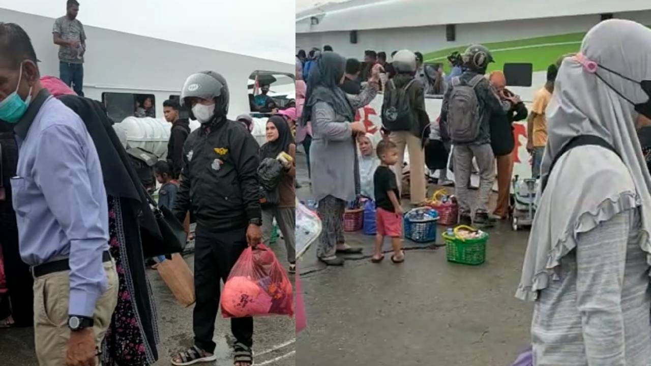 Over Kapasitas, Puluhan Penumpang Kapal Cepat Gagal Berangkat