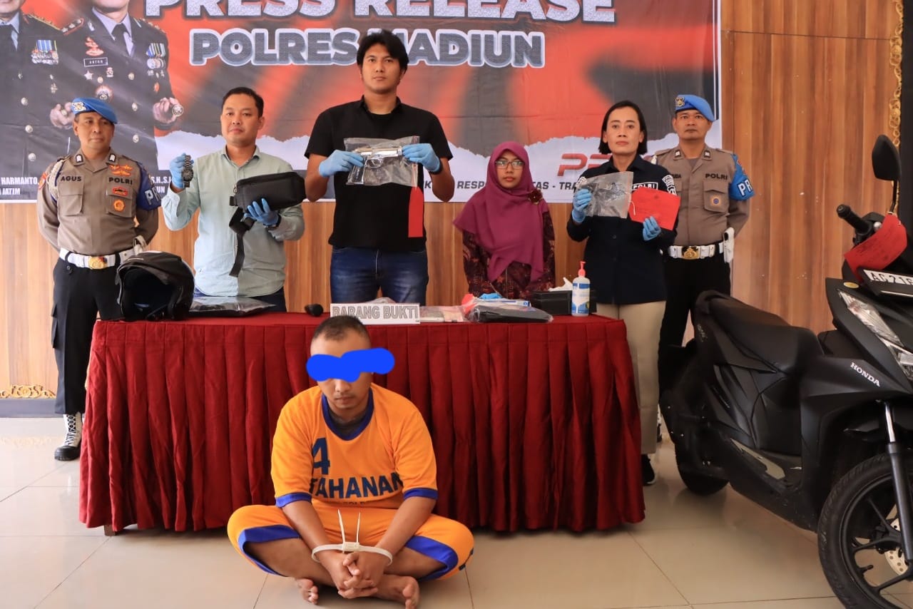 Pembobol Minimarket di Madiun Ditangkap Saat Kabur ke Bandar Lampung